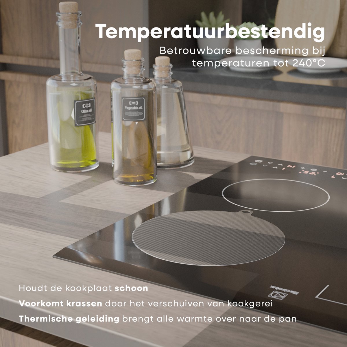 KitchenPicks Inductie Beschermer Set